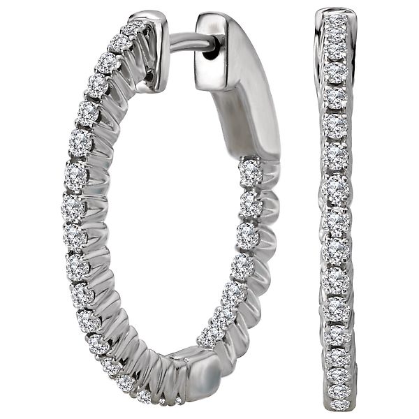 Ladies Fashion Diamond Earrings The Hills Jewelry LLC Worthington, OH