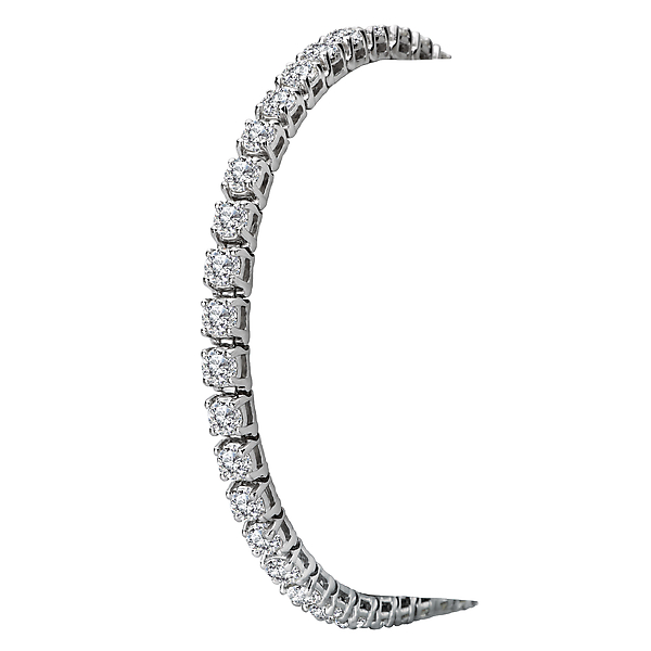 Ladies Diamond Bracelet Image 4 Ann Booth Jewelers Conway, SC