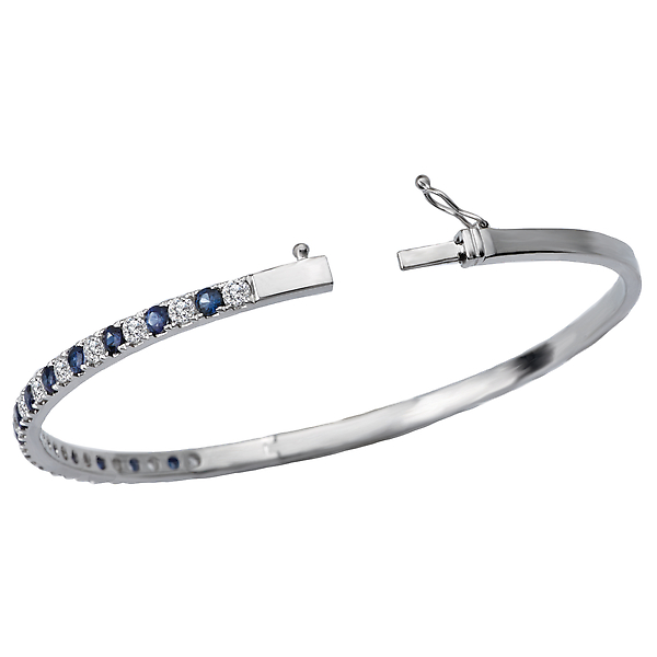 Ladies Fashion Diamond and Gemstone Bracelet Image 3 The Hills Jewelry LLC Worthington, OH