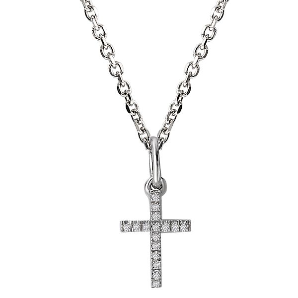 Diamond Cross Pendant Baker's Fine Jewelry Bryant, AR