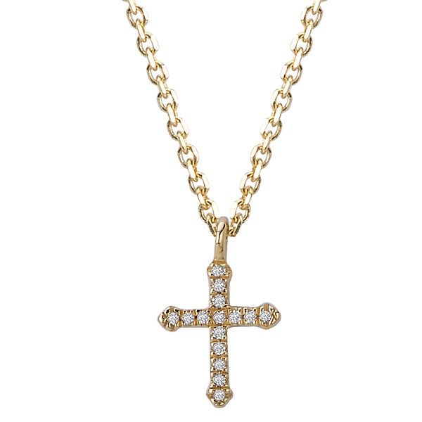 Diamond Cross Pendant Ann Booth Jewelers Conway, SC