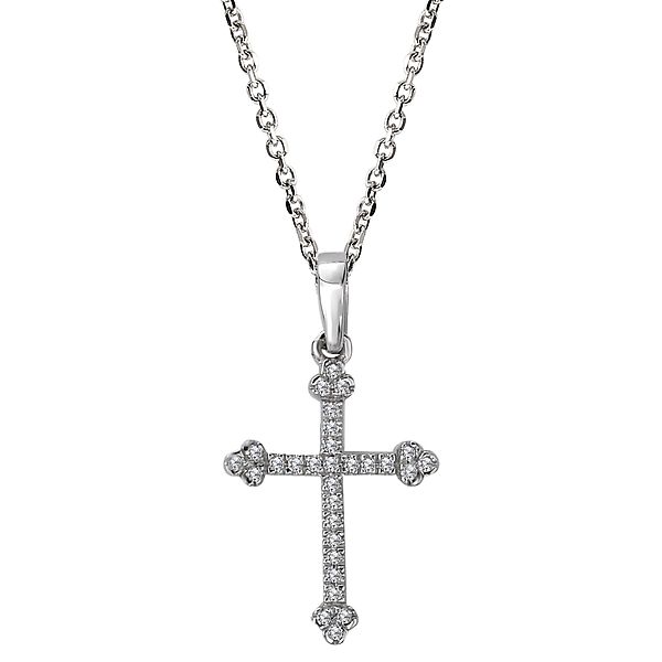 Diamond Cross Pendant Baker's Fine Jewelry Bryant, AR