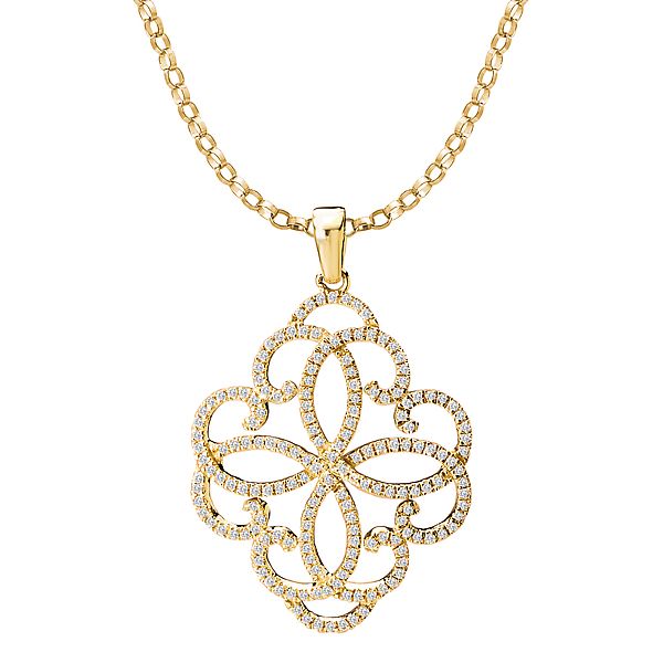 Ladies Diamond Pendant The Hills Jewelry LLC Worthington, OH