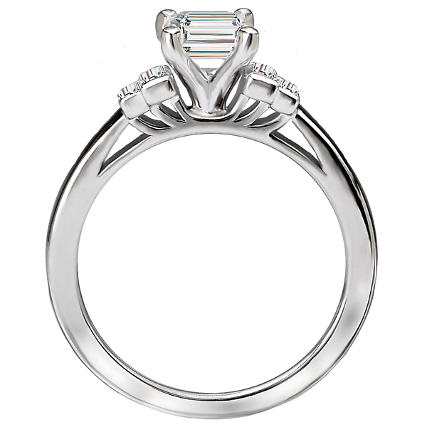 Classic Semi-Mount Diamond Ring Image 2 Glatz Jewelry Aliquippa, PA