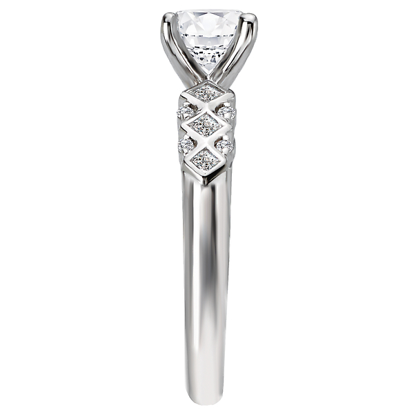 Semi-Mount Diamond Ring Image 3 The Hills Jewelry LLC Worthington, OH