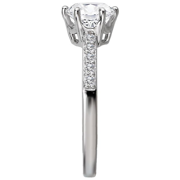 Classic Semi-Mount Diamond Ring Image 3 J. Schrecker Jewelry Hopkinsville, KY