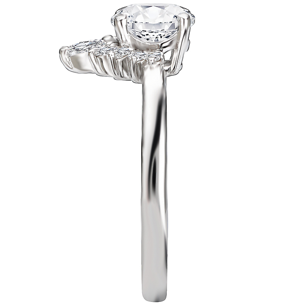 Halo Semi-Mount Diamond Ring Image 3 D. Geller & Son Jewelers Atlanta, GA