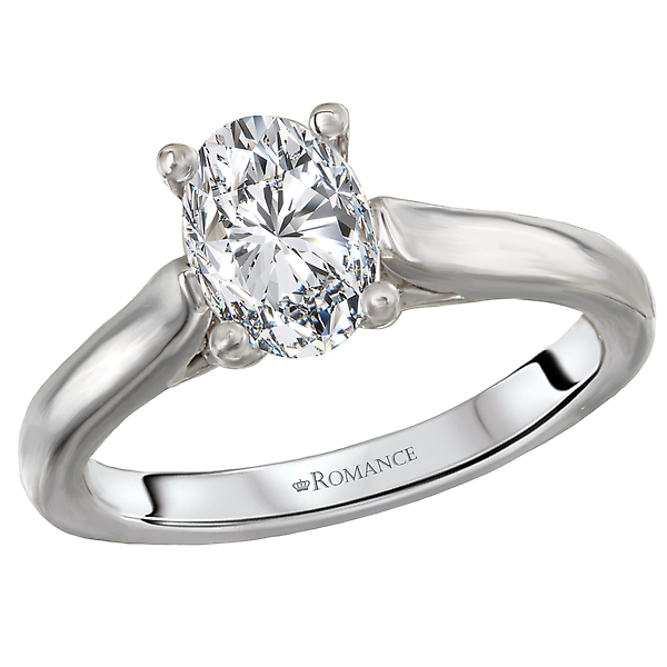 Solitaire Semi-Mount Diamond Ring The Hills Jewelry LLC Worthington, OH