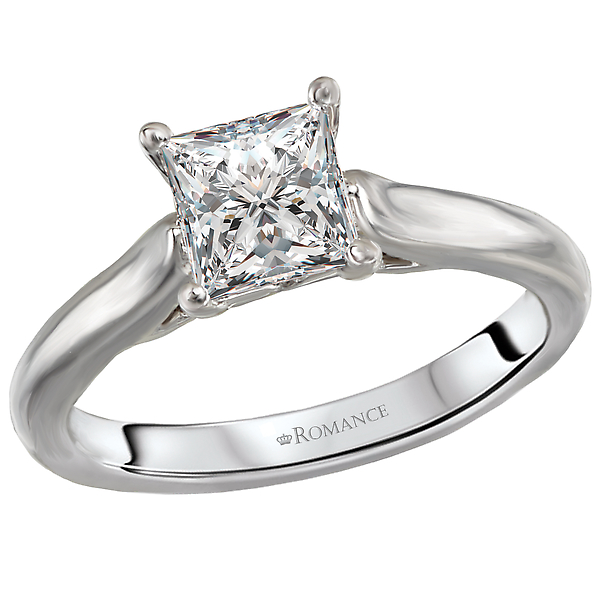 Solitaire Semi-Mount Diamond Ring Armentor Jewelers New Iberia, LA