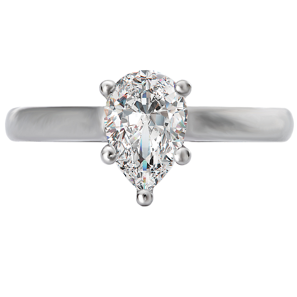 Solitaire Semi-Mount Diamond Ring Image 4 D. Geller & Son Jewelers Atlanta, GA
