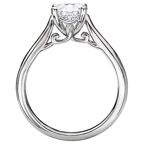 Solitaire Semi-Mount Diamond Ring Image 2 J. Schrecker Jewelry Hopkinsville, KY