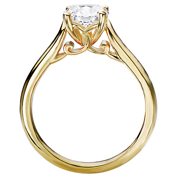 Solitaire Semi-Mount Diamond Ring Image 2 J. Schrecker Jewelry Hopkinsville, KY