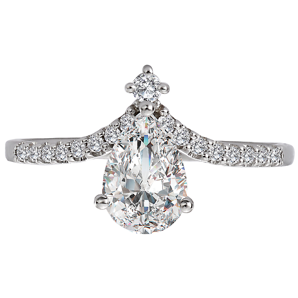 Diamond Semi-Mount Engagement Ring Image 4 D. Geller & Son Jewelers Atlanta, GA