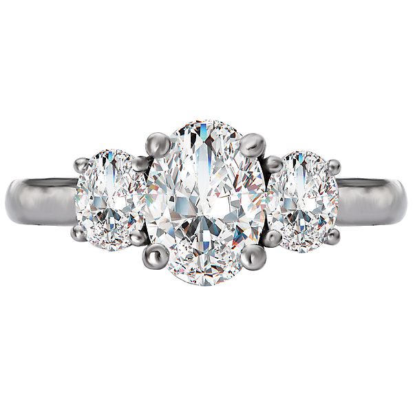 Diamond Semi-Mount Engagement Ring Image 4 The Hills Jewelry LLC Worthington, OH