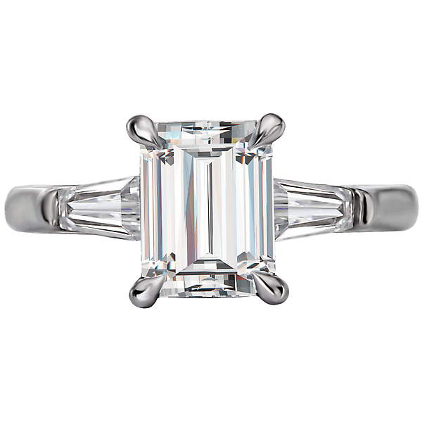 Custom Semi-Mount Diamond Ring Image 4 James Gattas Jewelers Memphis, TN