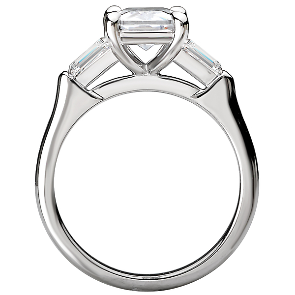 Custom Semi-Mount Diamond Ring Image 2 James Gattas Jewelers Memphis, TN