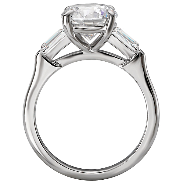 Custom Semi-Mount Diamond Ring Image 2 Puckett's Fine Jewelry Benton, KY