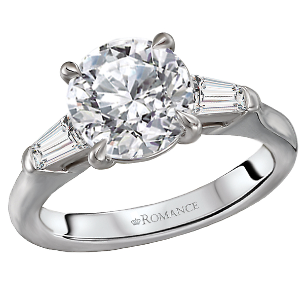 Custom Semi-Mount Diamond Ring James Gattas Jewelers Memphis, TN