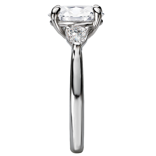 Custom Semi-Mount Diamond Ring Image 3 The Hills Jewelry LLC Worthington, OH