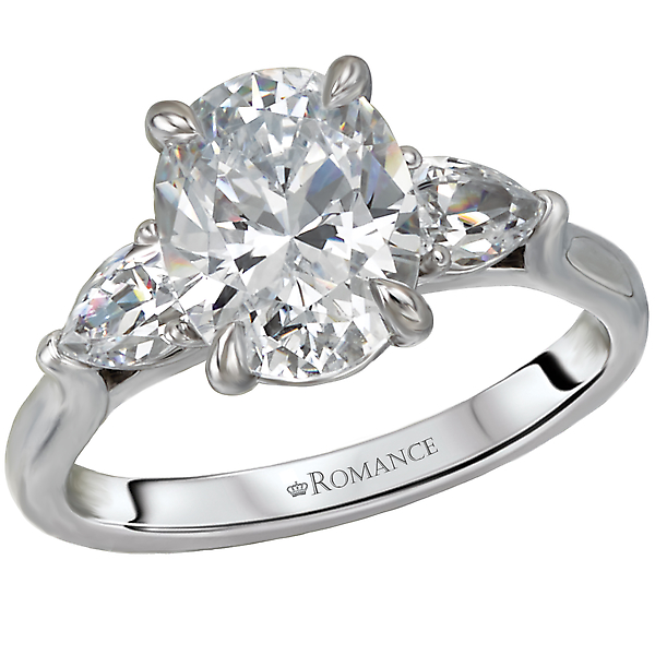 Custom Semi-Mount Diamond Ring Malak Jewelers Charlotte, NC