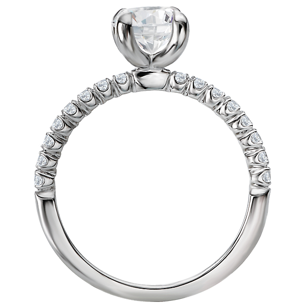 Diamond Semi Mount Diamond Ring Image 2 Malak Jewelers Charlotte, NC