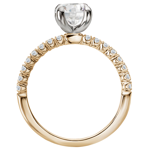Diamond Semi Mount Diamond Ring Image 2 The Hills Jewelry LLC Worthington, OH