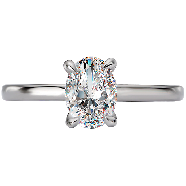 Diamond Semi Mount Engagement Ring Image 4 Armentor Jewelers New Iberia, LA
