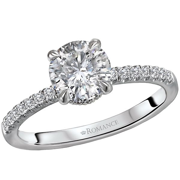 Classic Diamond Semi-Mount Engagement Ring D. Geller & Son Jewelers Atlanta, GA