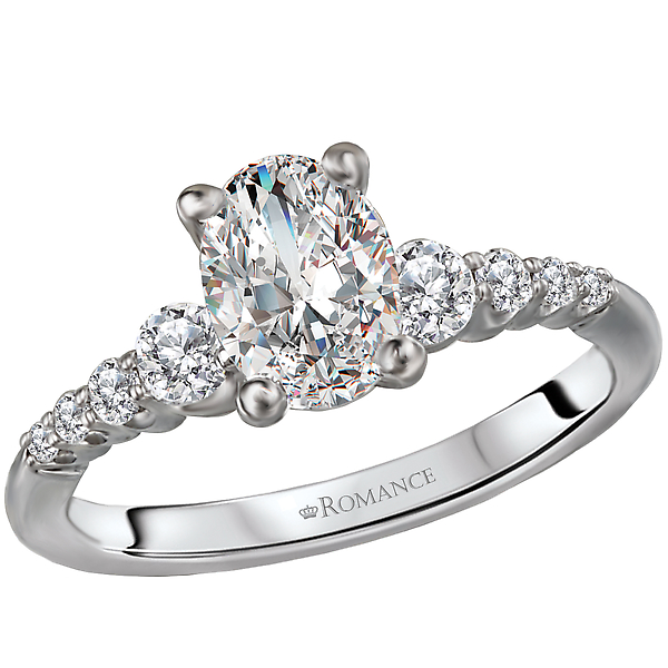 Classic Diamond Semi-Mount Engagement Ring Chandlee Jewelers Athens, GA