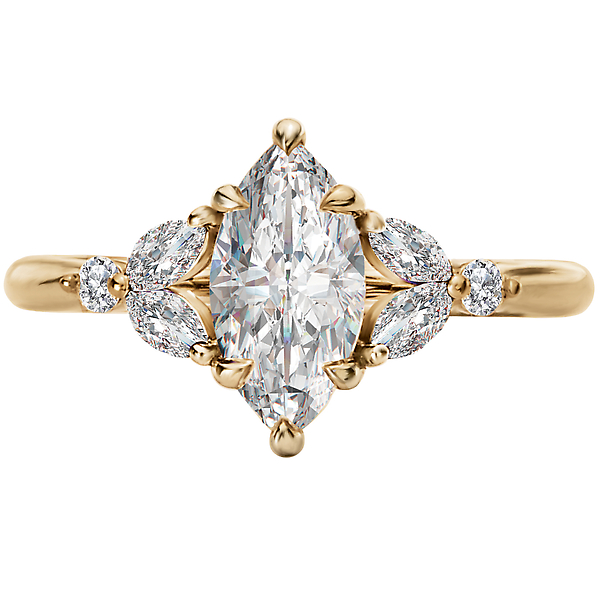 Classic Semi-Mount Engagement Ring Image 4 D. Geller & Son Jewelers Atlanta, GA