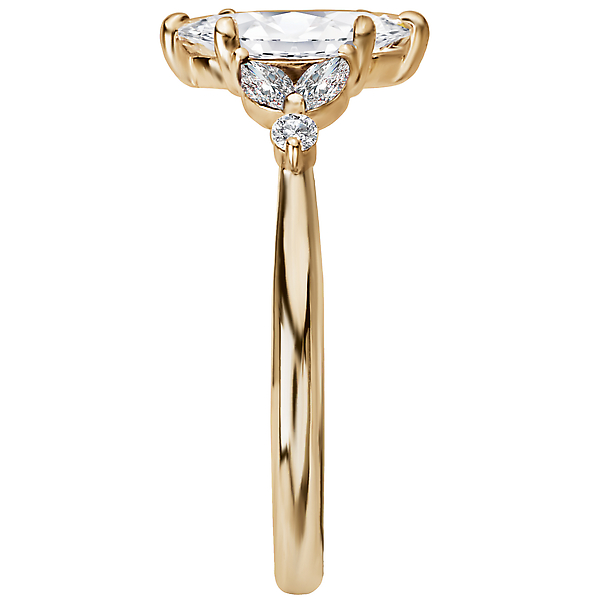 Classic Semi-Mount Engagement Ring Image 3 Puckett's Fine Jewelry Benton, KY