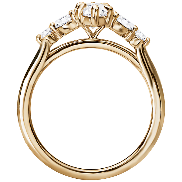 Classic Semi-Mount Engagement Ring Image 2 Puckett's Fine Jewelry Benton, KY