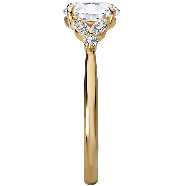 Classic Semi-Mount Engagement Ring Image 3 The Hills Jewelry LLC Worthington, OH