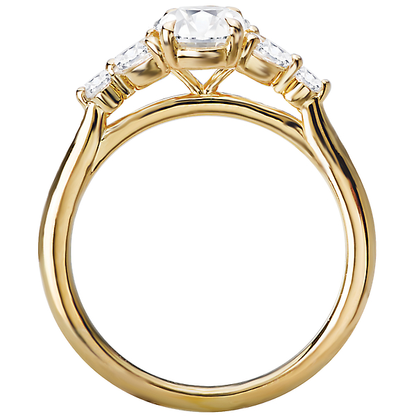 Classic Semi-Mount Engagement Ring Image 2 Malak Jewelers Charlotte, NC