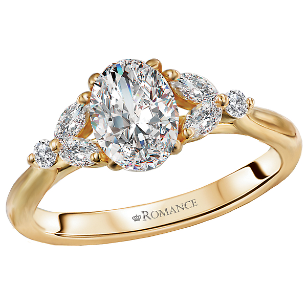 Classic Semi-Mount Engagement Ring Malak Jewelers Charlotte, NC