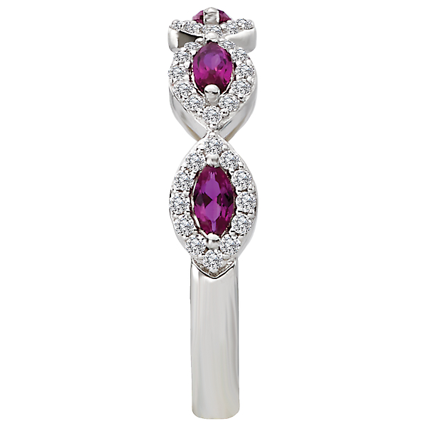 Diamond and Gemstone Fashion Ring Image 3 Chandlee Jewelers Athens, GA