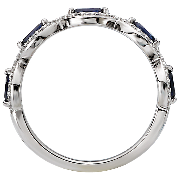 Diamond and Gemstone Fashion Ring Image 2 James Gattas Jewelers Memphis, TN