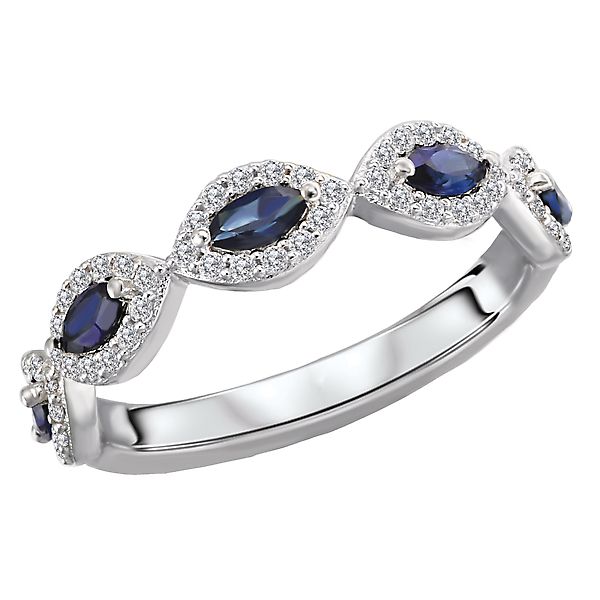 Diamond and Gemstone Fashion Ring The Hills Jewelry LLC Worthington, OH
