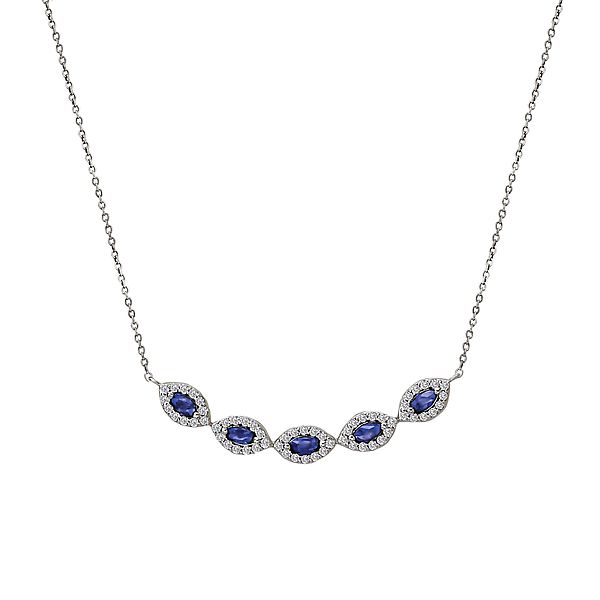 Ladies Fashion Gemstone Necklace Baker's Fine Jewelry Bryant, AR