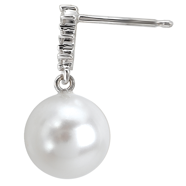 Ladies Fashion Pearl Earrings Image 3 Ann Booth Jewelers Conway, SC
