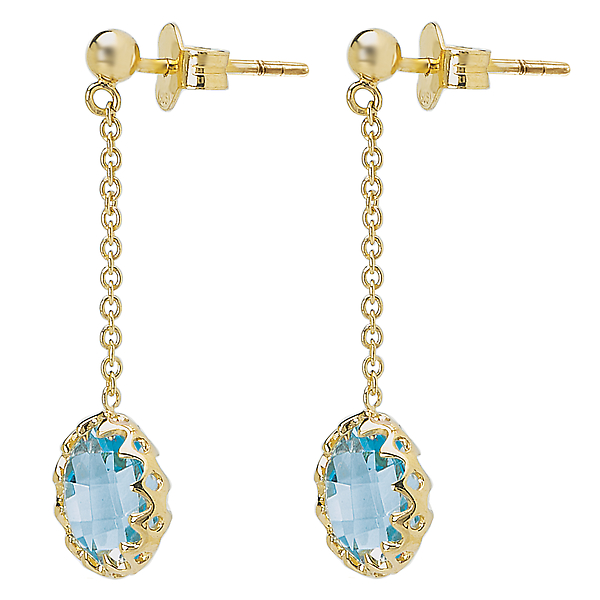Ladies Fashion Gemstone Earrings Image 4 Baker's Fine Jewelry Bryant, AR