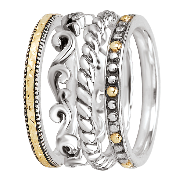 Ladies Fashion Stackable Rings Image 3 The Hills Jewelry LLC Worthington, OH