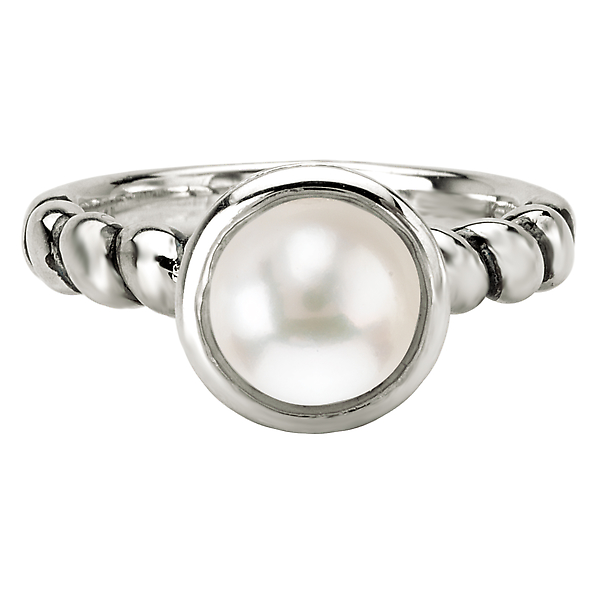 Ladies Fashion Pearl Ring Image 4 The Hills Jewelry LLC Worthington, OH