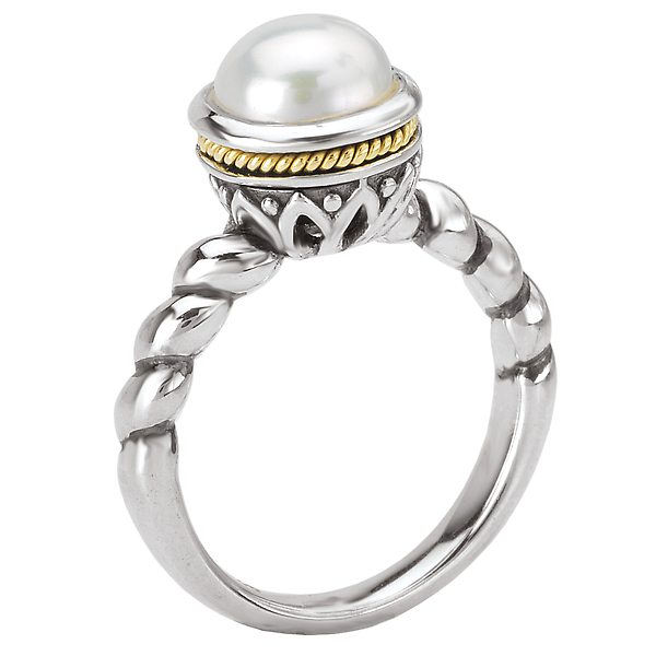 Ladies Fashion Pearl Ring Image 2 Baker's Fine Jewelry Bryant, AR