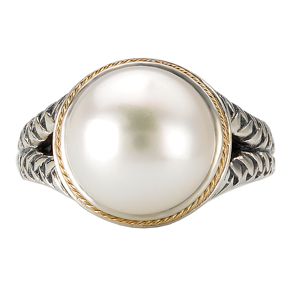 Ladies Fashion Pearl Ring Image 4 Ann Booth Jewelers Conway, SC