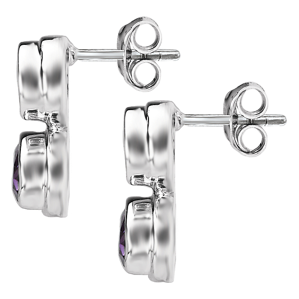 Ladies Fashion Gemstone Earrings Image 3 The Hills Jewelry LLC Worthington, OH