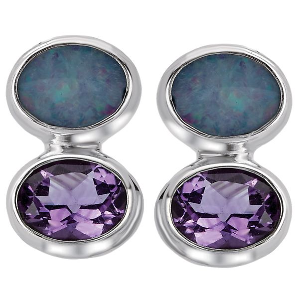 Ladies Fashion Gemstone Earrings Ann Booth Jewelers Conway, SC