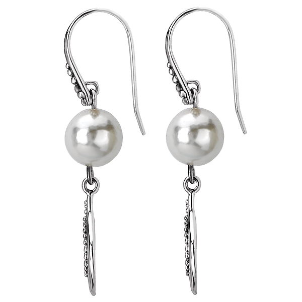 Ladies Fashion Pearl Earrings Image 3 The Hills Jewelry LLC Worthington, OH
