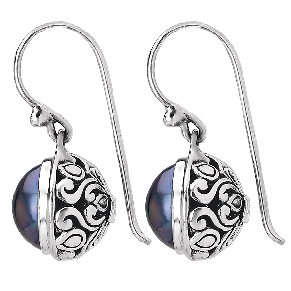 Ladies Mabe Pearl Earrings Image 3 The Hills Jewelry LLC Worthington, OH