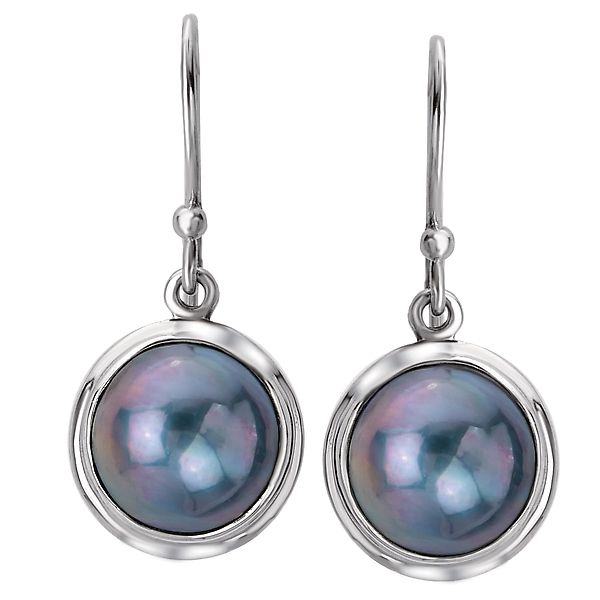 Ladies Mabe Pearl Earrings The Hills Jewelry LLC Worthington, OH